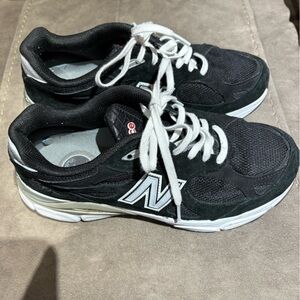 New Balance Black and White Sneakers